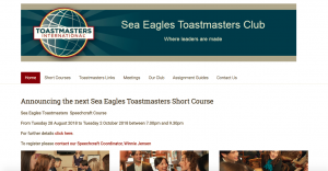 Sea Eagles Toastmasters