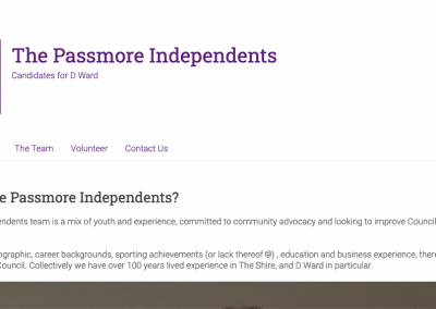 The Passmore Independents